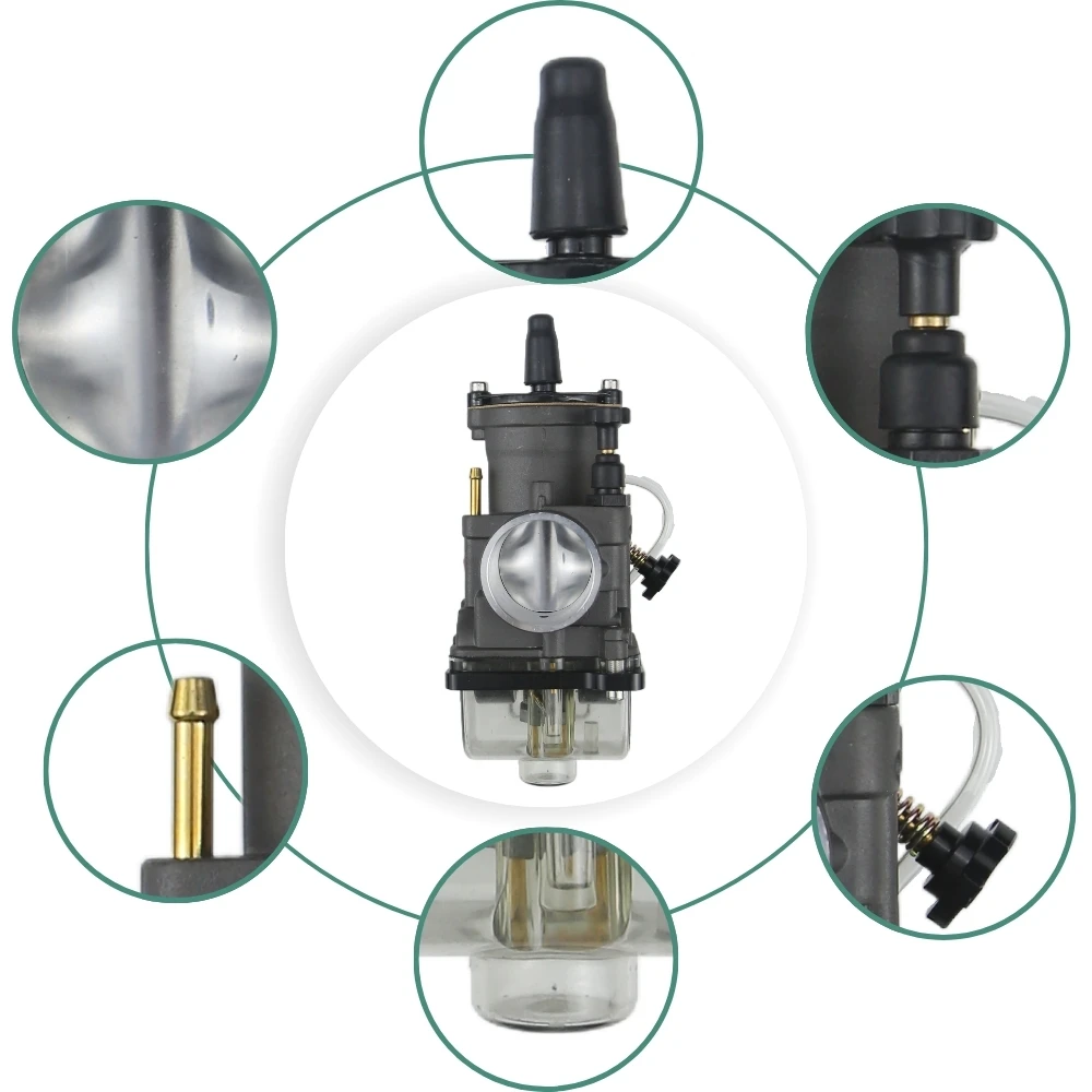 For Mikuni PWK 24 26 28 30 32 34mm KOSO OKO Dirt Bike Motocross Racing part Universal Racing Motorcycle Carburetor
For Mikuni PWK 24 26 28 30 32 34mm KOSO OKO Dirt Bike Motocross Racing part Universal Racing Motorcycle Carburetor