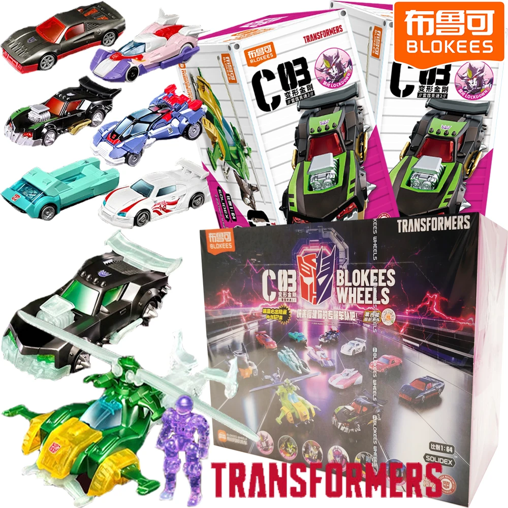 Original Blokees Wheels TRANSFORMERS Collection Blind Box Popular and Trendy IP Fun Assembly Model Toy Boys Girls Hobbies Gifts
Original Blokees Wheels TRANSFORMERS Collection Blind Box Popular and Trendy IP Fun Assembly Model Toy Boys Girls Hobbies Gifts