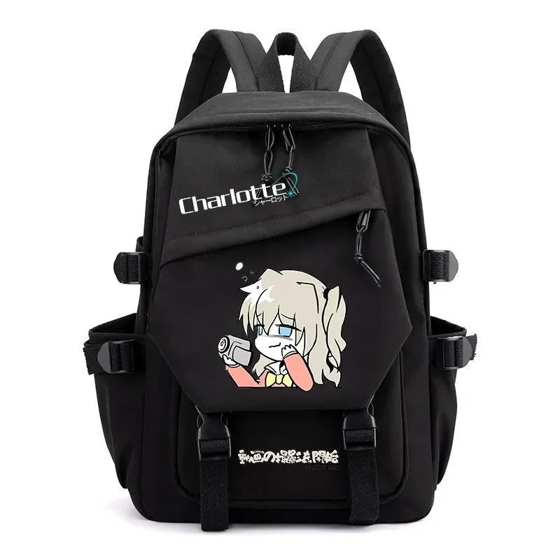 Шарлотта, рюкзак, 29×42×13cm Black White Green Blue Pink, Charlotte, Anime, student Gifts, Backpacks, Girls Boys
Шарлотта, рюкзак, 29×42×13cm Black White Green Blue Pink, Charlotte, Anime, student Gifts, Backpacks, Girls Boys