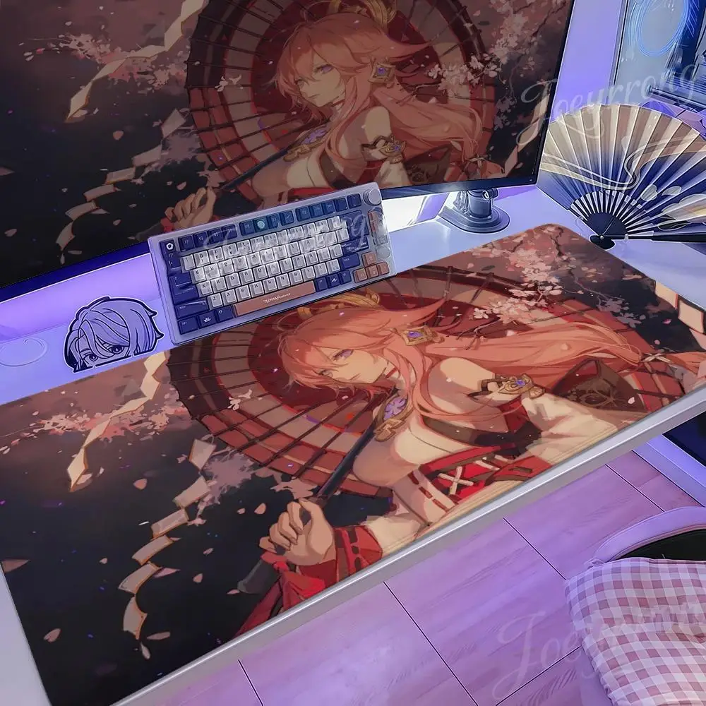 Yae Miko Коврик для мыши 1000x500 Горячий аниме Таро Сакамото Days XXL Большой игровой нескользящий офисный коврик для клавиатуры Настольный коврик
Yae Miko Коврик для мыши 1000x500 Горячий аниме Таро Сакамото Days XXL Большой игровой нескользящий офисный коврик для клавиатуры Настольный коврик