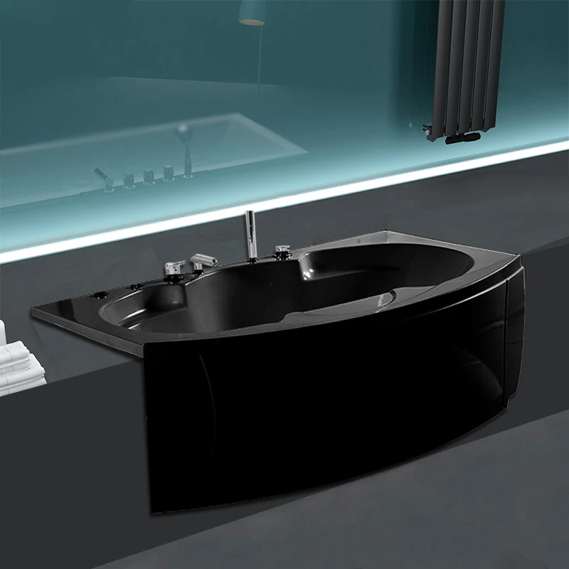 TNS BA8709 1.7m Freestanding Bath Tub Modern Black Stainless Steel Acrylic Whirlpool Jet Spa Built-in Apron Personal Home
TNS BA8709 1.7m Freestanding Bath Tub Modern Black Stainless Steel Acrylic Whirlpool Jet Spa Built-in Apron Personal Home