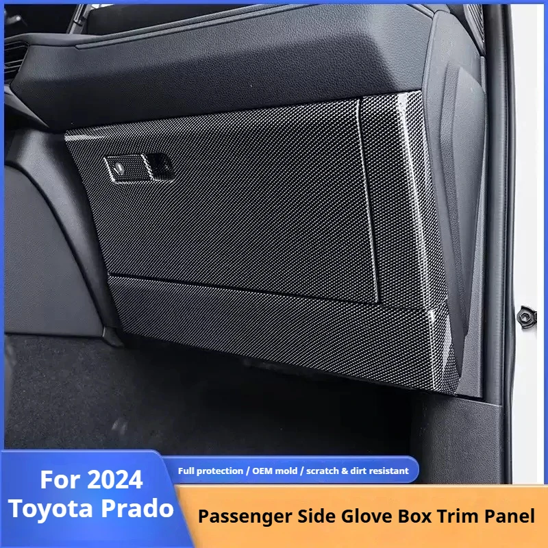 For Toyota Land Cruiser 250 Prado LC250 Car Front Passenger Kick Plate ABS Scratch-resistant Glove Box Storage Box Accessories
For Toyota Land Cruiser 250 Prado LC250 Car Front Passenger Kick Plate ABS Scratch-resistant Glove Box Storage Box Accessories