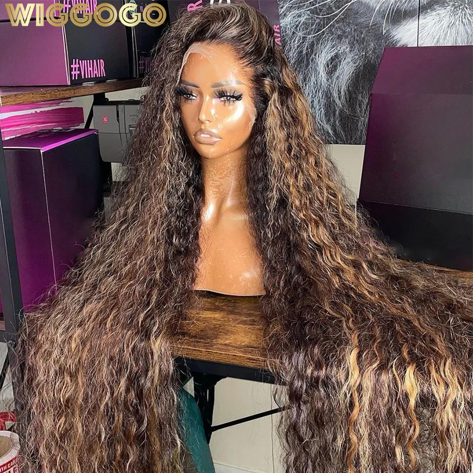 Wiggogo Highlight Wig Human Hair Deep Wave Frontal Wig 13X6 Hd Lace Frontal Wigs Colored 13X4 Curly Lace Front Human Hair Wig
Wiggogo Highlight Wig Human Hair Deep Wave Frontal Wig 13X6 Hd Lace Frontal Wigs Colored 13X4 Curly Lace Front Human Hair Wig