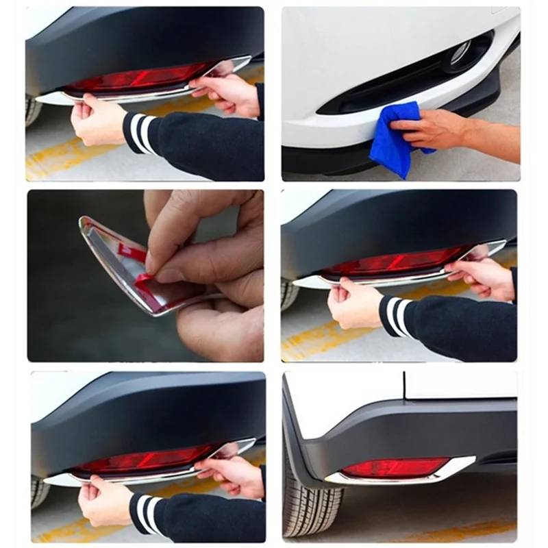 2 PCS Car Rear Fog Light Cover Fog Light Lamp Cover Trim Bezel Frame Molding For Honda HR-V HRV Vezel 2014-2019
2 PCS Car Rear Fog Light Cover Fog Light Lamp Cover Trim Bezel Frame Molding For Honda HR-V HRV Vezel 2014-2019