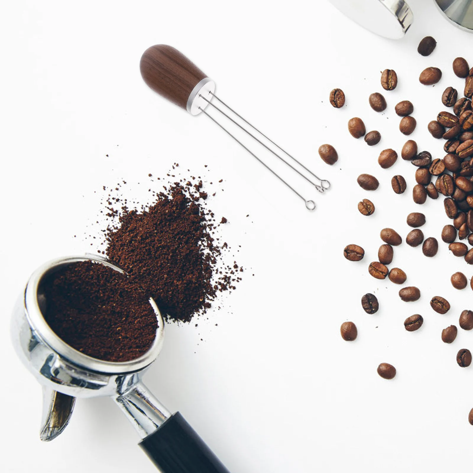 Coffee Needle Type Stirrer Manual Espresso Distribution Tool for Home Cafe Shop Rich Flavor Brewing Espresso Distribution Tool
Coffee Needle Type Stirrer Manual Espresso Distribution Tool for Home Cafe Shop Rich Flavor Brewing Espresso Distribution Tool