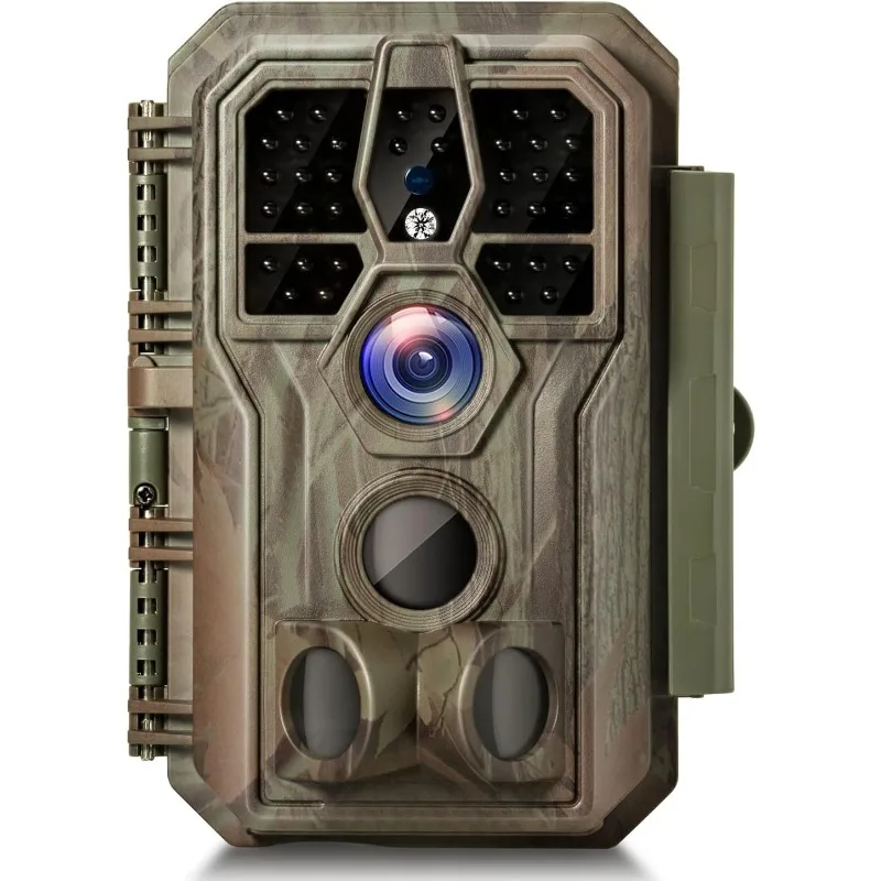 Trail Camera 48MP 1296P IP66 Waterproof with Clear Night Vision and 3 Passive Infrared Motion Sensors for Hunting Scouti
Trail Camera 48MP 1296P IP66 Waterproof with Clear Night Vision and 3 Passive Infrared Motion Sensors for Hunting Scouti