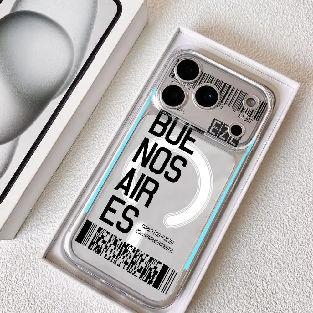 Чехол для iPhone 17-12 Pro Max Plus с магнитной фиксацией, прозрачный, тонкий, с поддержкой беспроводной зарядки, дизайн «Авиабилет в Аргентину»
Чехол для iPhone 17-12 Pro Max Plus с магнитной фиксацией, прозрачный, тонкий, с поддержкой беспроводной зарядки, дизайн «Авиабилет в Аргентину»