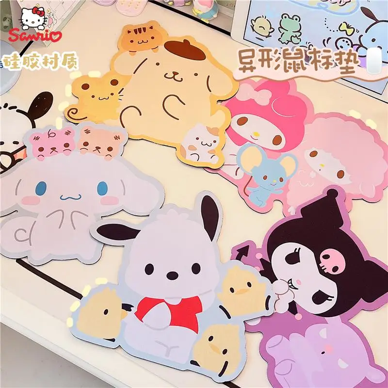 Cartoon Sanrios Accessories Kuromi Cinnamoroll Pochacco Kawaii Cute Desktop Anti Slip Mouse Pad Game Notebook Silicone Pad Gift
Cartoon Sanrios Accessories Kuromi Cinnamoroll Pochacco Kawaii Cute Desktop Anti Slip Mouse Pad Game Notebook Silicone Pad Gift