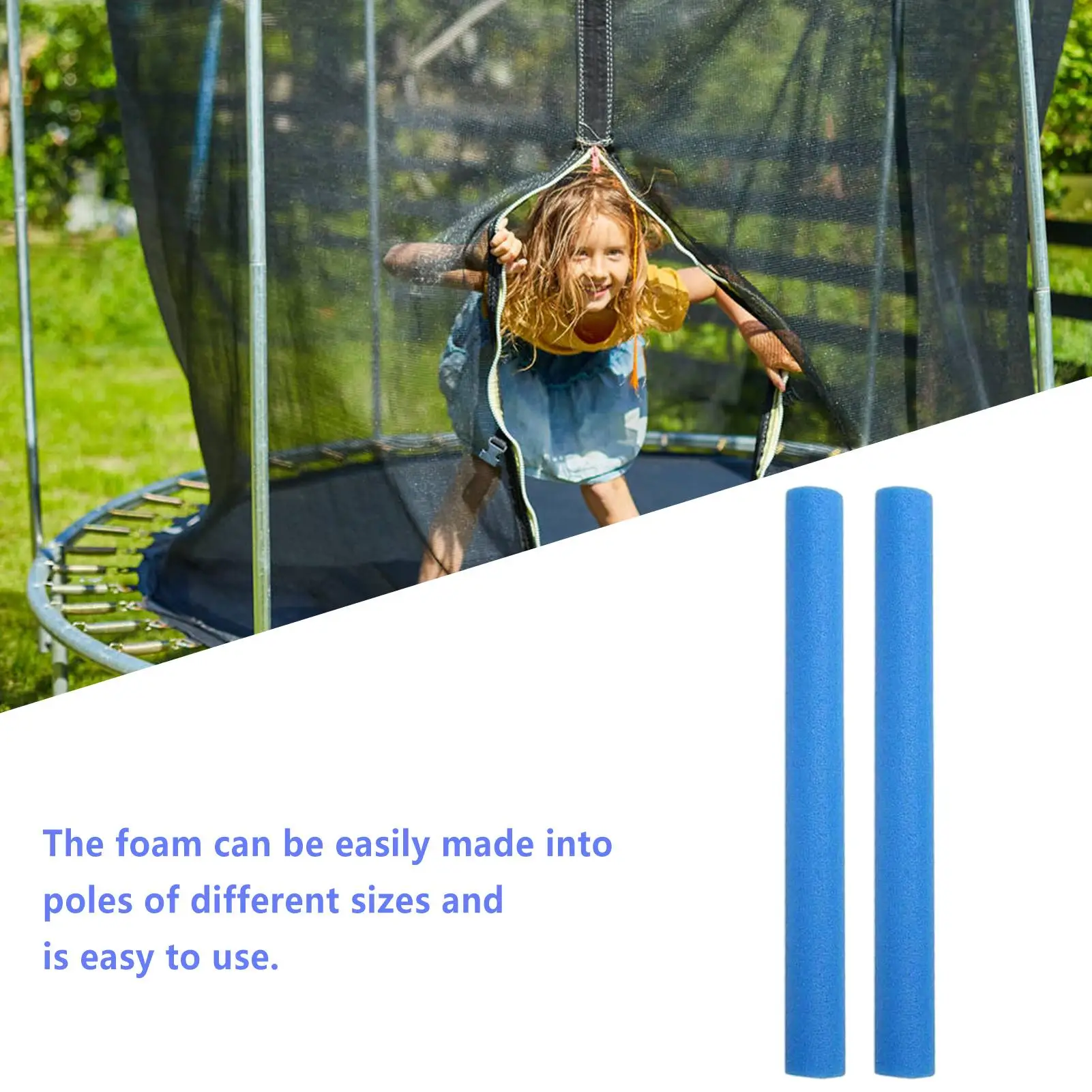 2/12Pcs 40cm Trampoline Pole Foam Sleeves Waterproof UV resistant Protective Cover Padding for Outdoor Children's Trampoline
2/12Pcs 40cm Trampoline Pole Foam Sleeves Waterproof UV resistant Protective Cover Padding for Outdoor Children's Trampoline