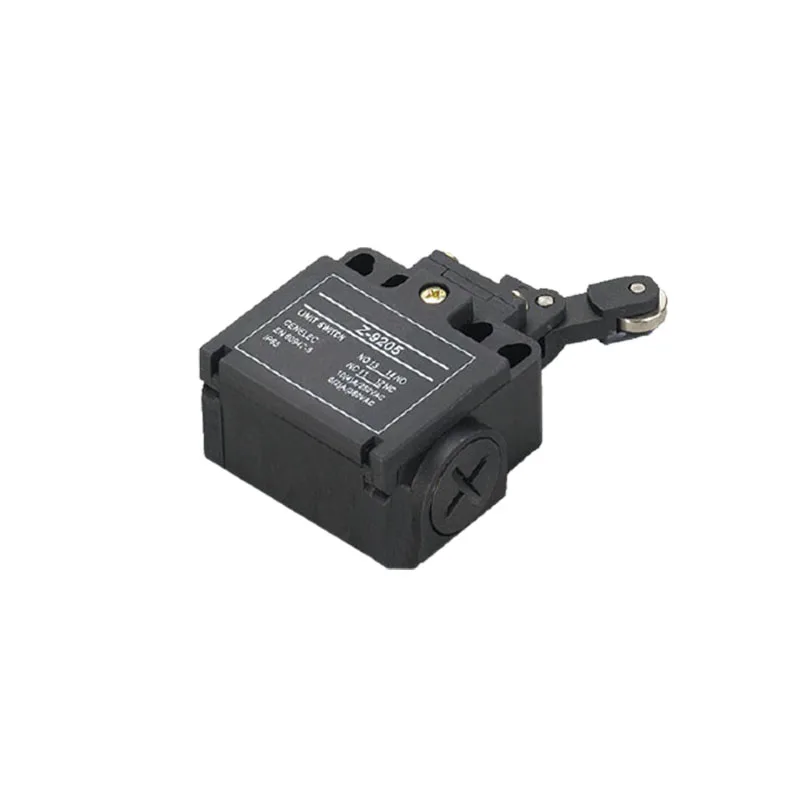 Z-9205 Кнопочный переключатель положения роликового рычага для промышленного управления, контакт 1НО/1НЗ, защита IP65, сертифицирован CE
Z-9205 Кнопочный переключатель положения роликового рычага для промышленного управления, контакт 1НО/1НЗ, защита IP65, сертифицирован CE
