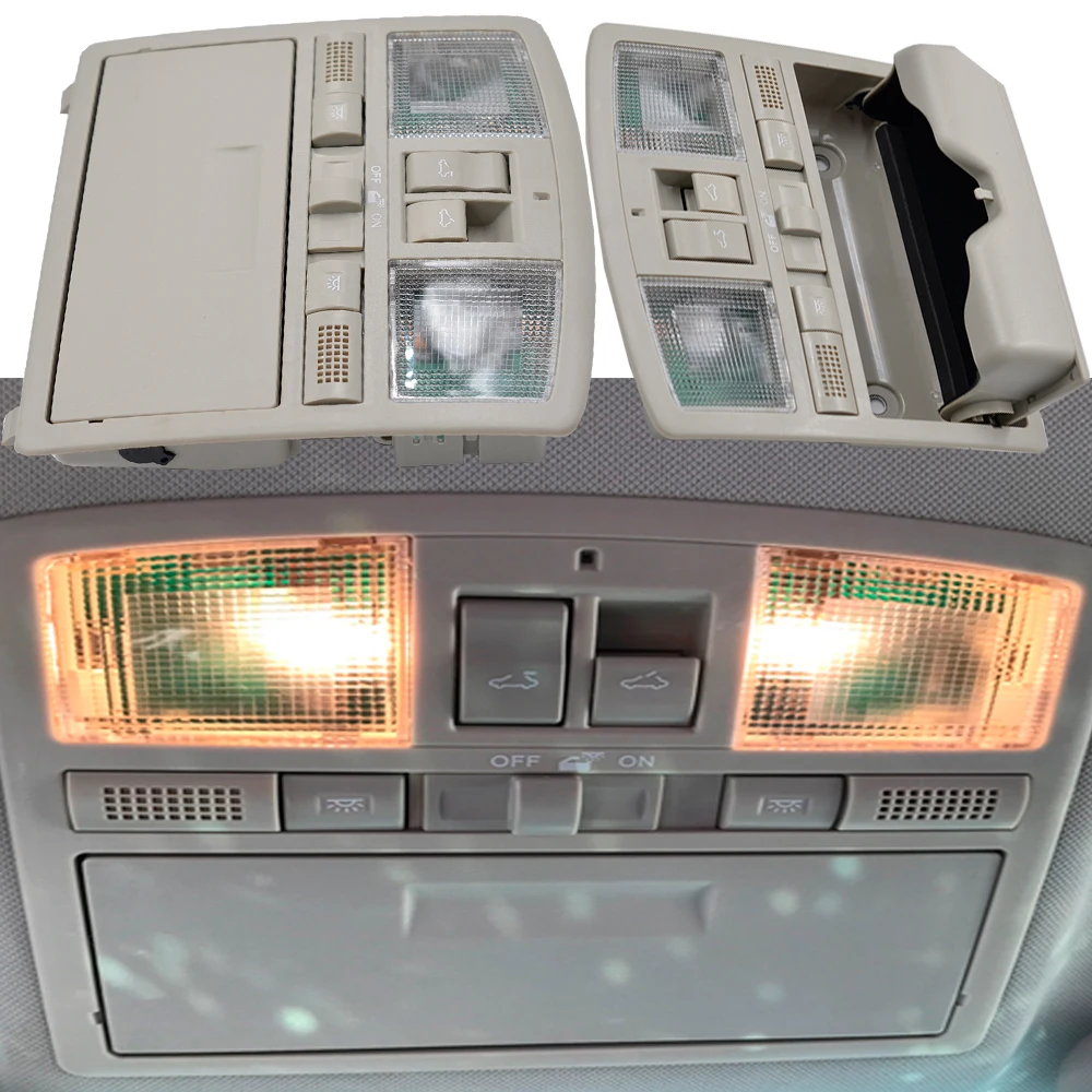 Sunroof Switch Gray Overhead Console With Down Light for 2009-2013 Mazda 6 GS4C-69-970D-75
Sunroof Switch Gray Overhead Console With Down Light for 2009-2013 Mazda 6 GS4C-69-970D-75