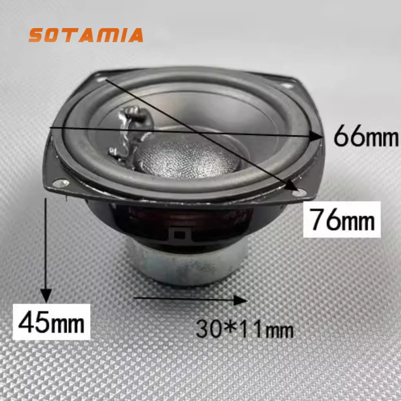 SOTAMIA 2 шт. 2,5-дюймовый полнодиапазонный динамик 8 Ом 20 Вт неодимовый магнитный динамик звуковая система домашнего кинотеатра
SOTAMIA 2 шт. 2,5-дюймовый полнодиапазонный динамик 8 Ом 20 Вт неодимовый магнитный динамик звуковая система домашнего кинотеатра