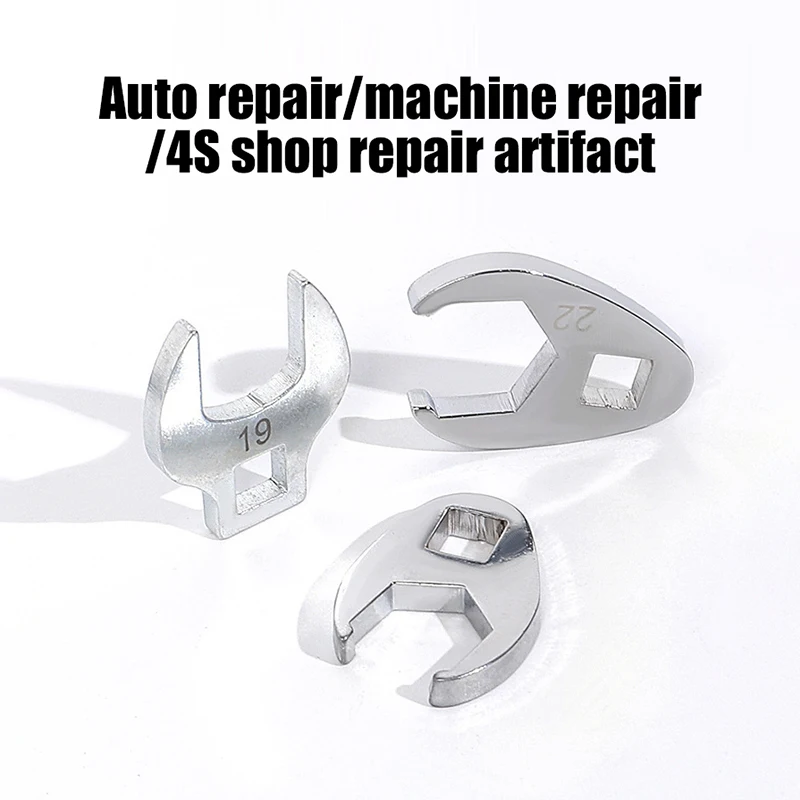 10Pcs 3/8 Inch Drive Crowfoot Wrench Set 10 To 22mm Metric Open End For Torque Wrench Keys
10Pcs 3/8 Inch Drive Crowfoot Wrench Set 10 To 22mm Metric Open End For Torque Wrench Keys