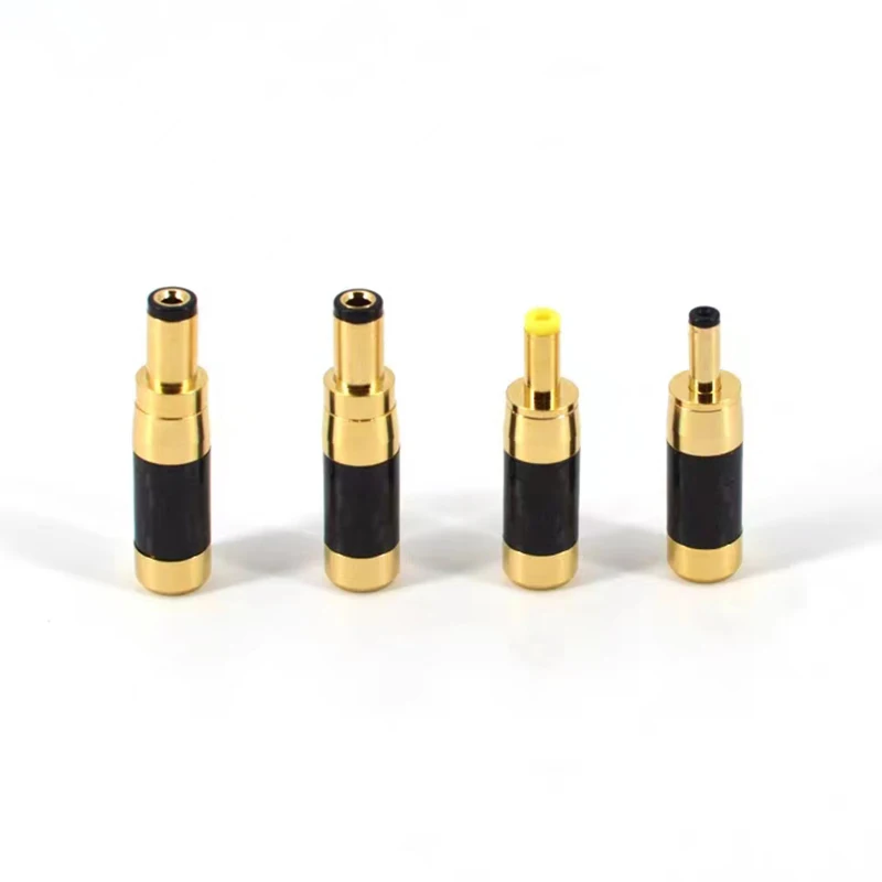 1PCS Carbon Fiber Copper Plated Gold 5.5*2.5mm 5.5*2.1mm 4.0*1.7mm 3.5*1.3mm DC Power Plug Jack for Linear Power Output Line DIY
1PCS Carbon Fiber Copper Plated Gold 5.5*2.5mm 5.5*2.1mm 4.0*1.7mm 3.5*1.3mm DC Power Plug Jack for Linear Power Output Line DIY
