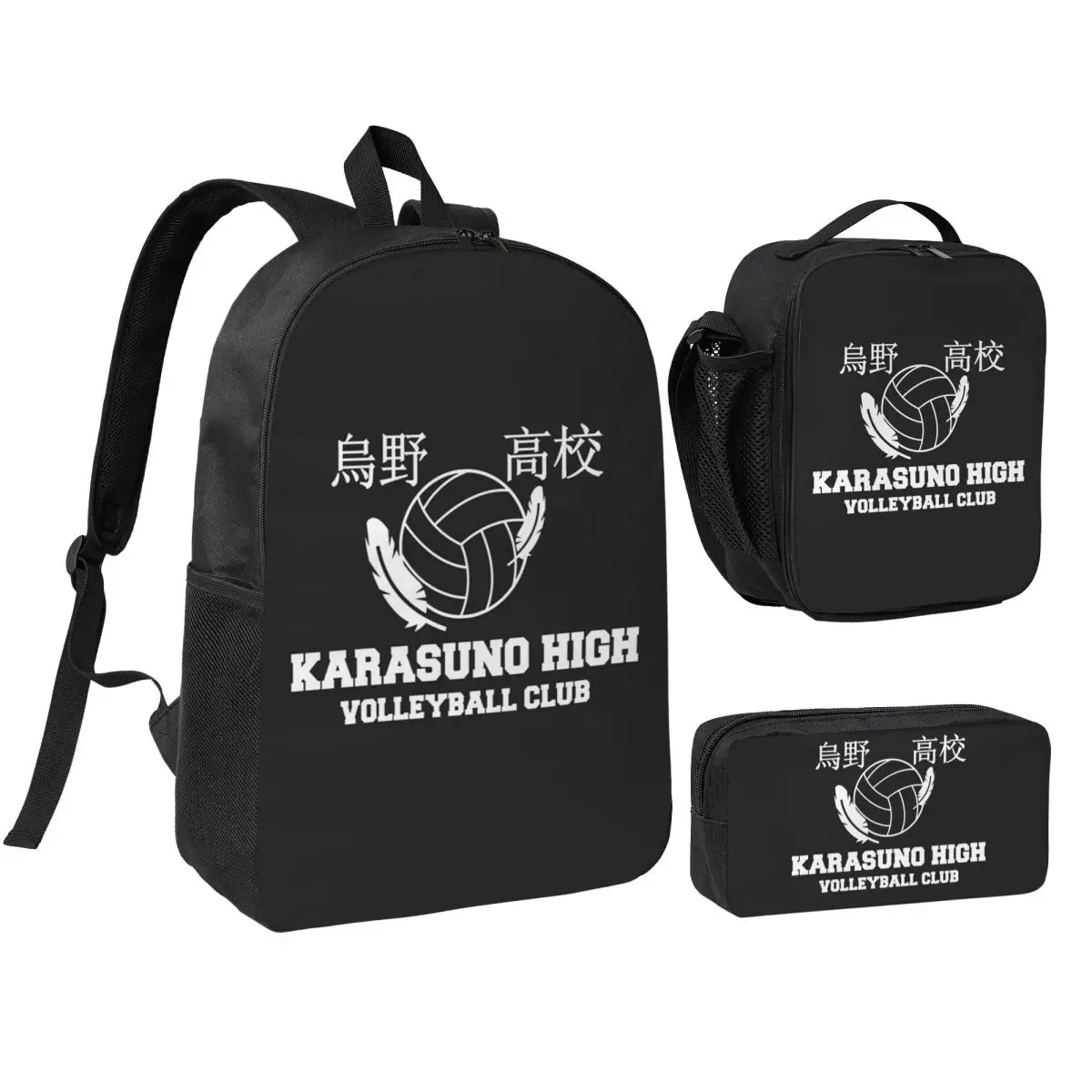 Haikyuu Karasuno Fly High Manga Anime Crows Backpack BookBag School Bag Shoulder Bags 3ps Insulated Lunch Bag Pencil Case
Haikyuu Karasuno Fly High Manga Anime Crows Backpack BookBag School Bag Shoulder Bags 3ps Insulated Lunch Bag Pencil Case