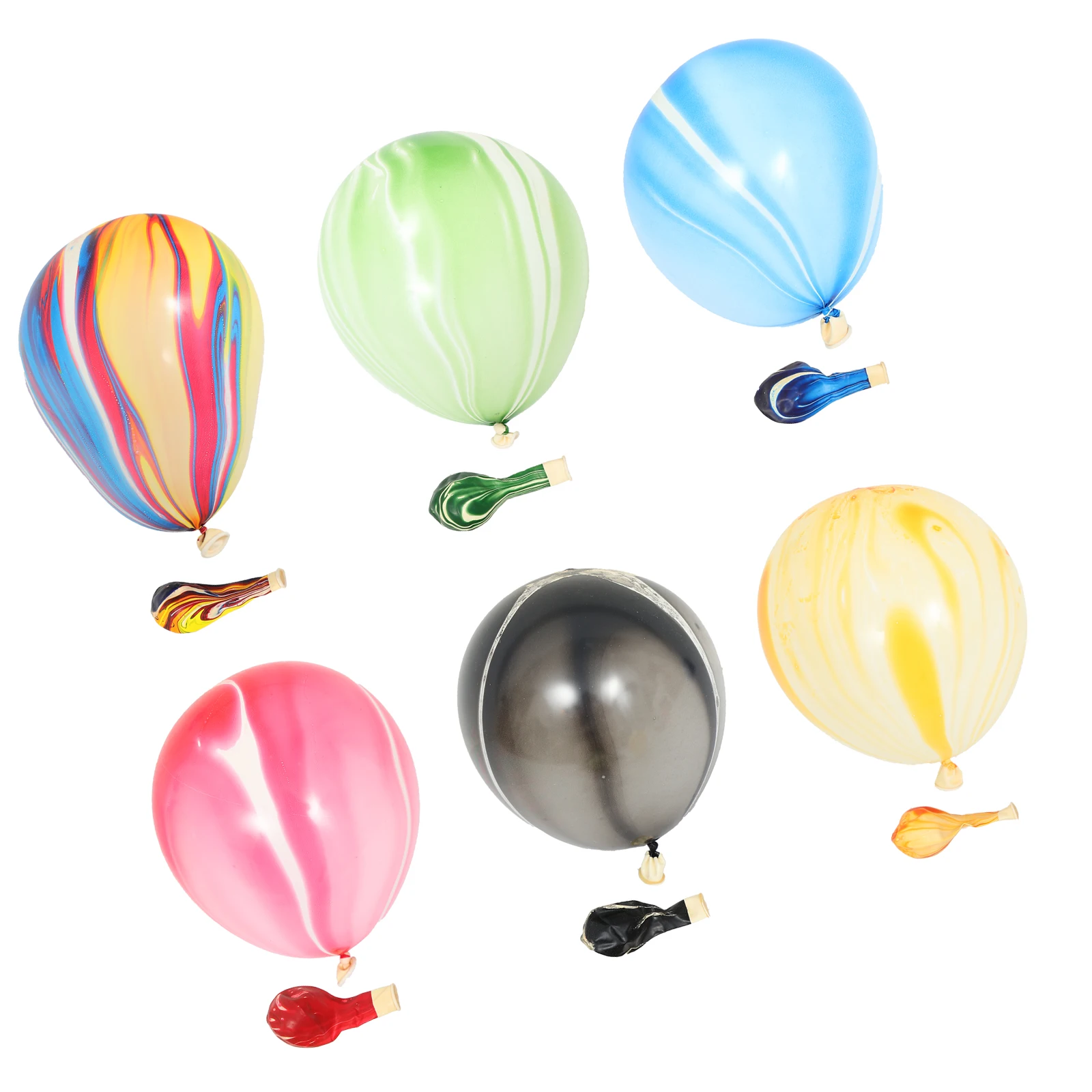 100 Pcs Agate Balloon Latex Beautiful Wedding Colorful Birthday Supplies Thick Design Inflate Deflate Photo Props
100 Pcs Agate Balloon Latex Beautiful Wedding Colorful Birthday Supplies Thick Design Inflate Deflate Photo Props