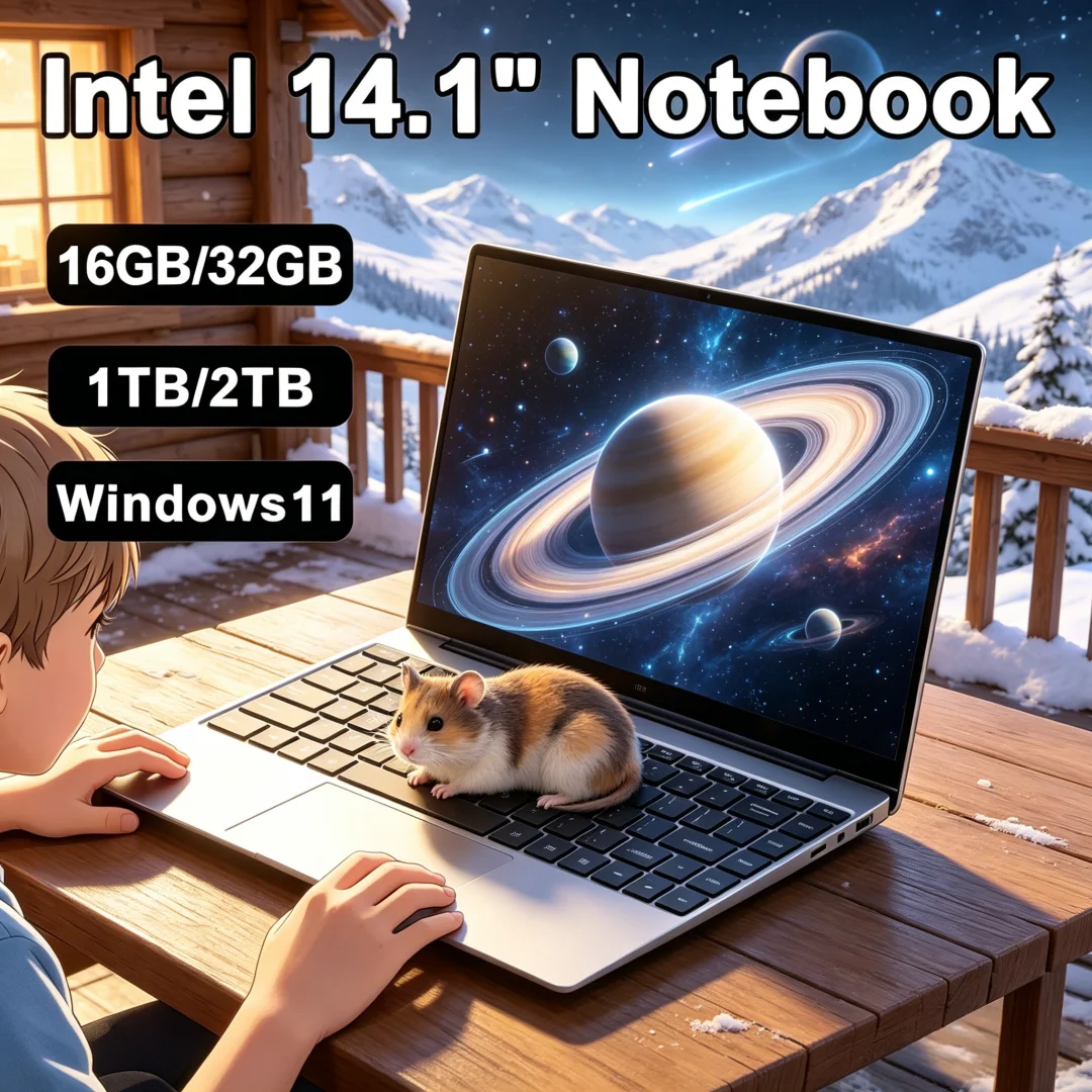 Majestic 2026 Top-Level Intel Laptop Computer 14.1 Inch FHD Gaming Laptops Windows 11 SSD 2TB DDR4 16/32GB PC Notebook 1920*1080
Majestic 2026 Top-Level Intel Laptop Computer 14.1 Inch FHD Gaming Laptops Windows 11 SSD 2TB DDR4 16/32GB PC Notebook 1920*1080