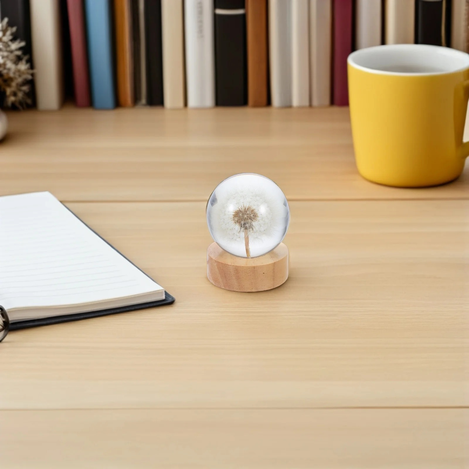 1Set Dandelion Crystal Ball Night Lamp Wooden Base Decorative Globe Light Soft Light Bedside Nightstand Bedroom Desk Lamp
1Set Dandelion Crystal Ball Night Lamp Wooden Base Decorative Globe Light Soft Light Bedside Nightstand Bedroom Desk Lamp