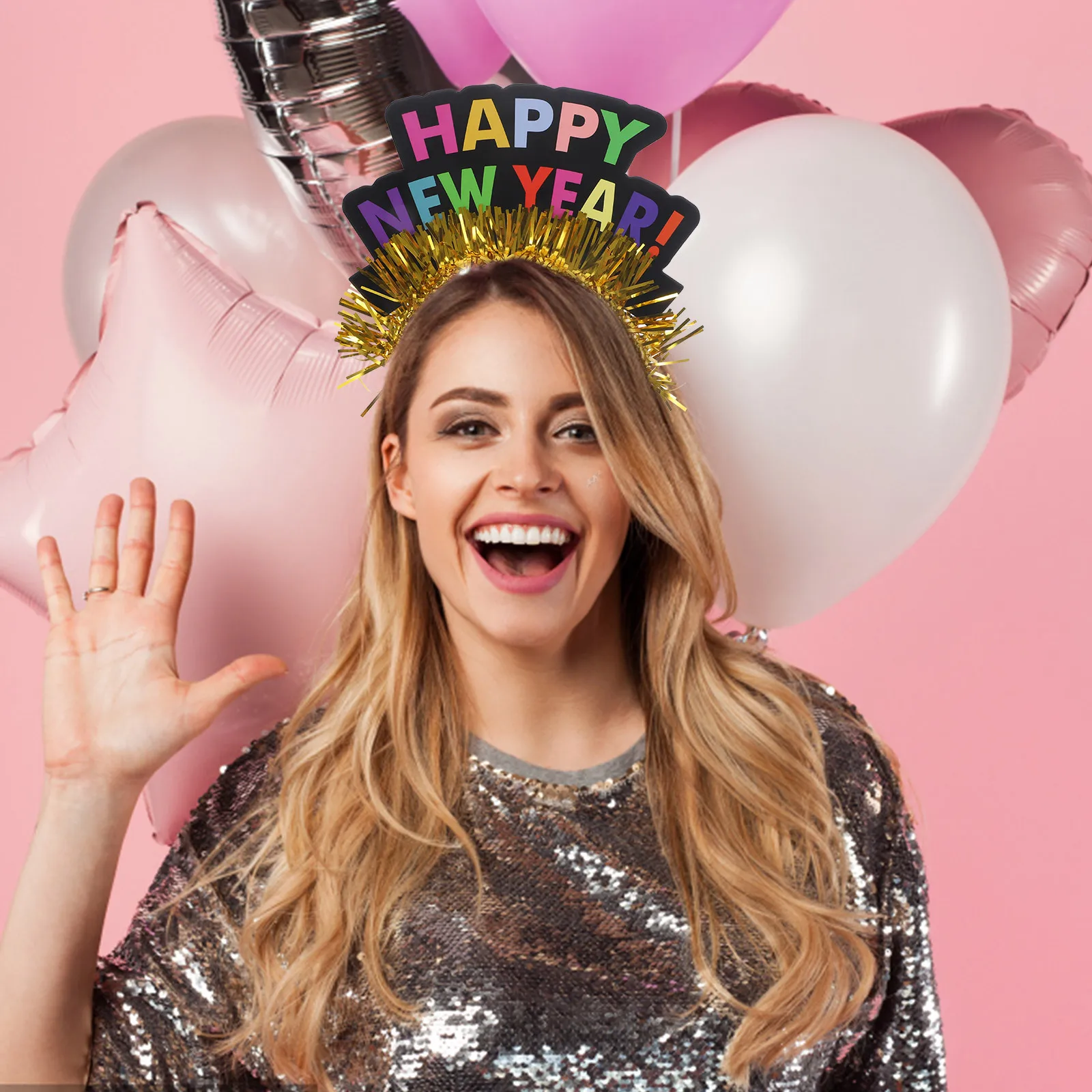 2Pcs Happy New Year Headbands Creative Design Party Hair Accessory Lightweight Long Lasting New Year Decor Party Headdress
2Pcs Happy New Year Headbands Creative Design Party Hair Accessory Lightweight Long Lasting New Year Decor Party Headdress