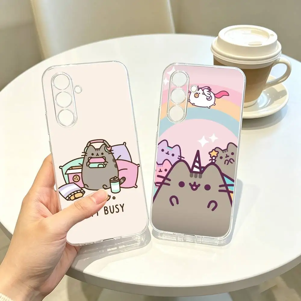 Cute cat for P-Pusheenes-es Phone Case Transparent Silicone Soft For SamsungA10,12,20,21S,30,31,40,50,51,52,70,71
Cute cat for P-Pusheenes-es Phone Case Transparent Silicone Soft For SamsungA10,12,20,21S,30,31,40,50,51,52,70,71
