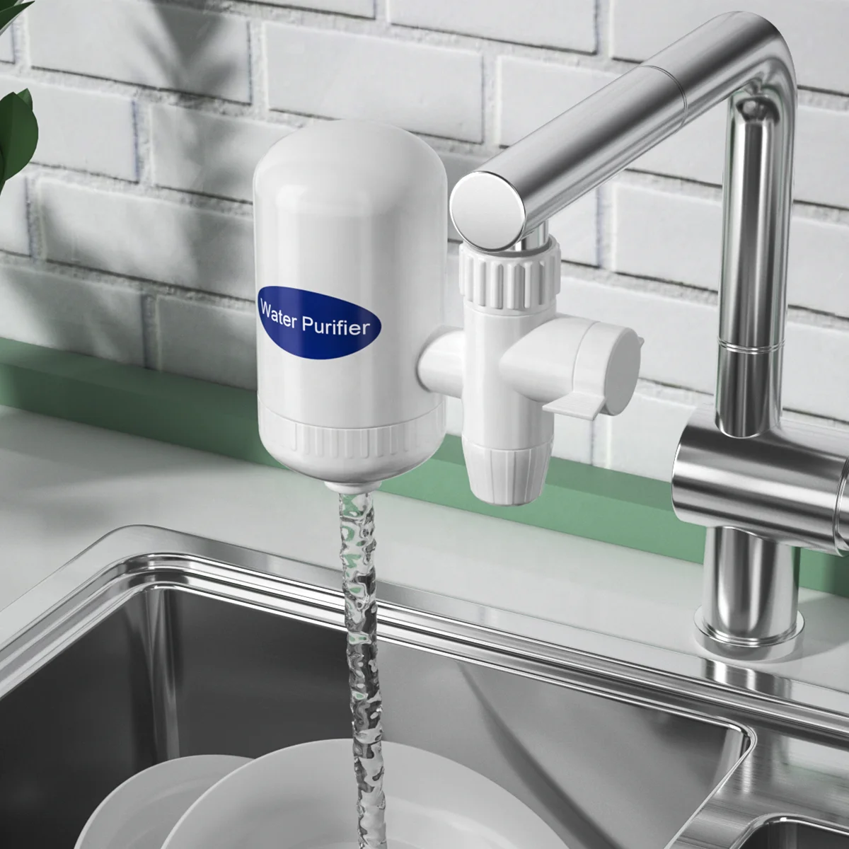 Tap water can be cleaned and replaced. Kitchen faucet, long-lasting filter, water purifier, tap water filter
Tap water can be cleaned and replaced. Kitchen faucet, long-lasting filter, water purifier, tap water filter