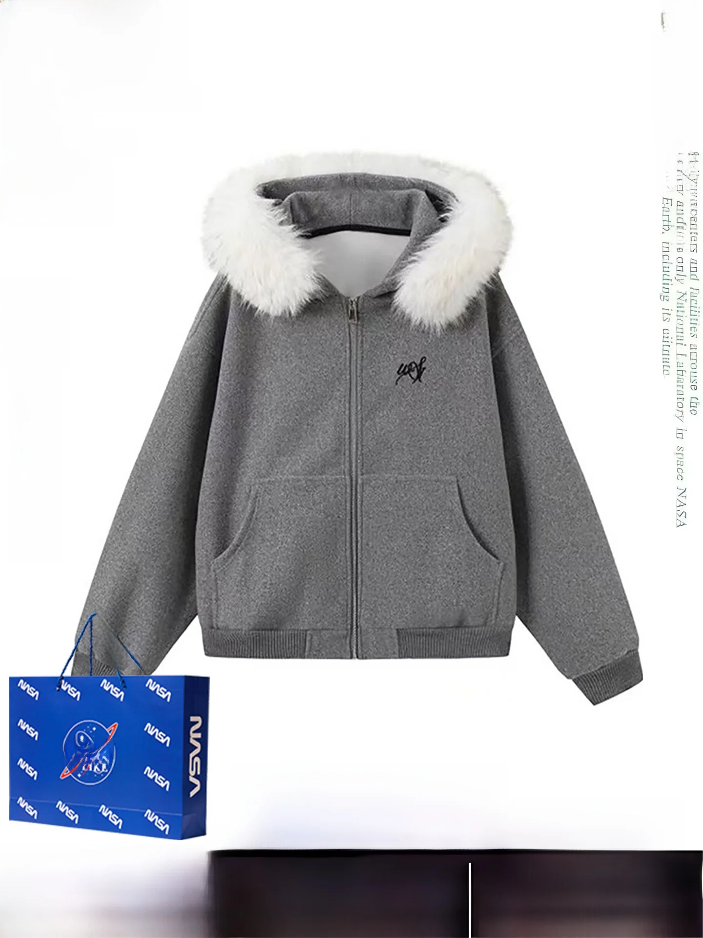 Женская зимняя толстовка с воротником из искусственного меха в стиле ретро, новый открытый кардиган, толстовка из чистого хлопка с вышивкой
Женская зимняя толстовка с воротником из искусственного меха в стиле ретро, новый открытый кардиган, толстовка из чистого хлопка с вышивкой