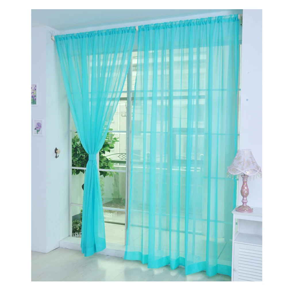 2pcs Purple Transparent Tulle Window Sheer Rod Pocket Voile Curtains For Bedroom Living Room 100X200Cm Elegant Home 
2pcs Purple Transparent Tulle Window Sheer Rod Pocket Voile Curtains For Bedroom Living Room 100X200Cm Elegant Home