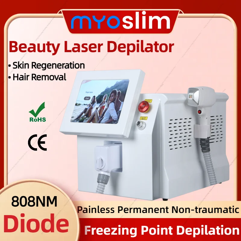 Portable 808nm 755nm 1064nm Diode Laser Hair Removal Machine Alexandrit Permanent Removal Cooling Head Painless Laser Epilator
Portable 808nm 755nm 1064nm Diode Laser Hair Removal Machine Alexandrit Permanent Removal Cooling Head Painless Laser Epilator