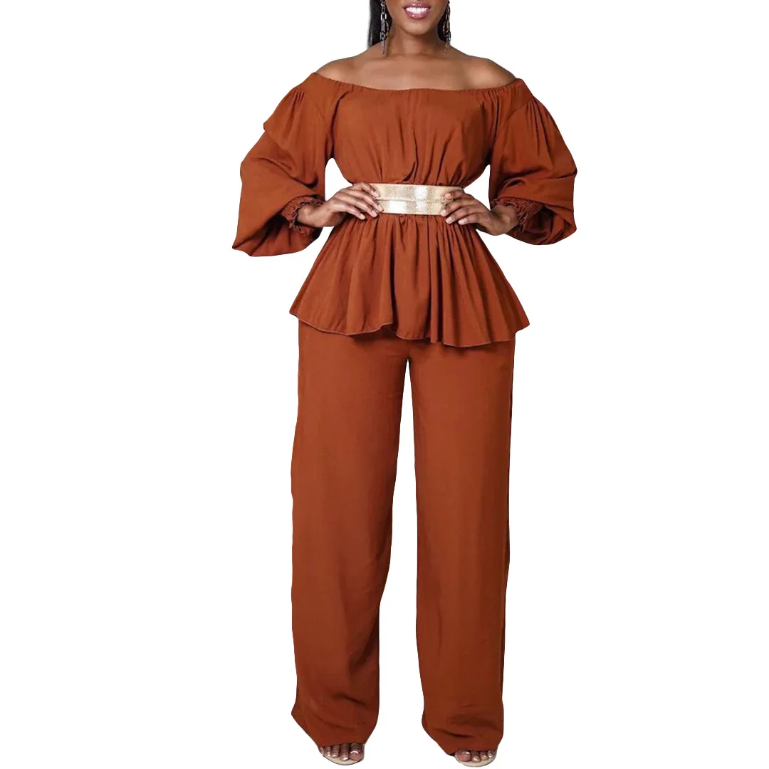 African Clothes For Women Summer Autumn New Fashion 2 Piece Set Dashiki Top And Pants Suit Party Lady Matching Sets And Belt
African Clothes For Women Summer Autumn New Fashion 2 Piece Set Dashiki Top And Pants Suit Party Lady Matching Sets And Belt