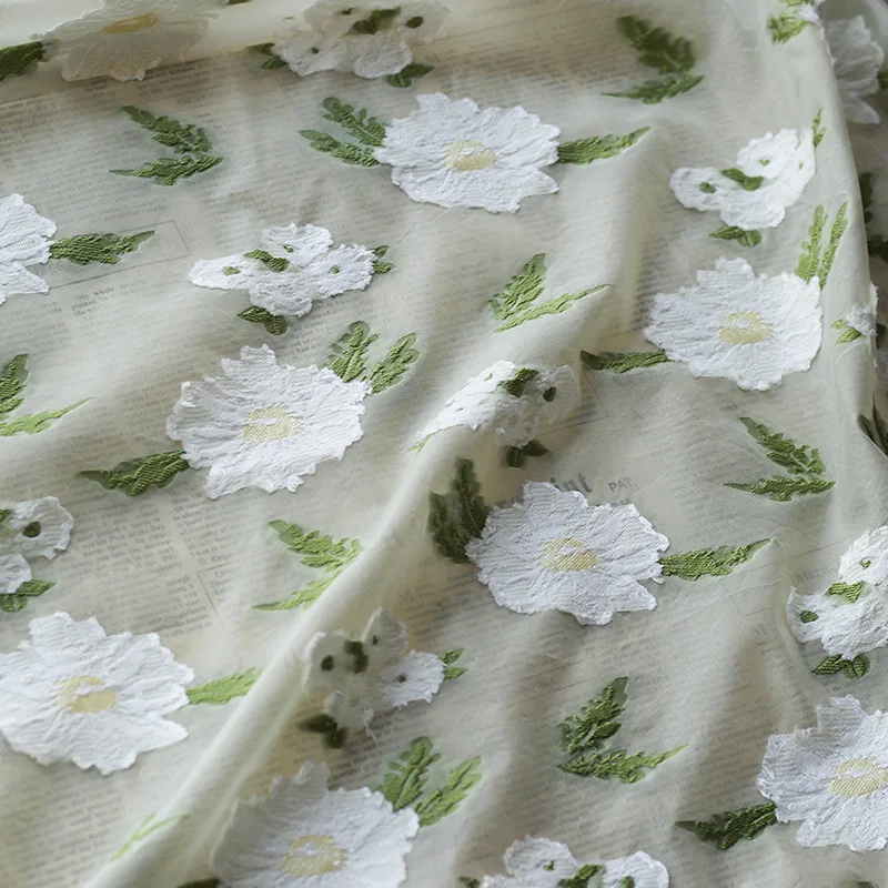 Premium Quality Embossed Chiffon Fabric with Floral Design for Women's Apparel By The Meter
Premium Quality Embossed Chiffon Fabric with Floral Design for Women's Apparel By The Meter
