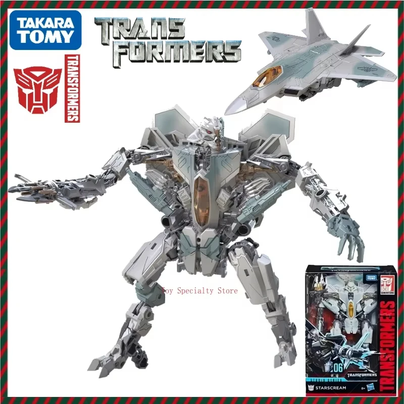 In stock Takara Tomy Transformers US version SS-06 V-level Starscream ko anime character model toy gift figure collection
In stock Takara Tomy Transformers US version SS-06 V-level Starscream ko anime character model toy gift figure collection