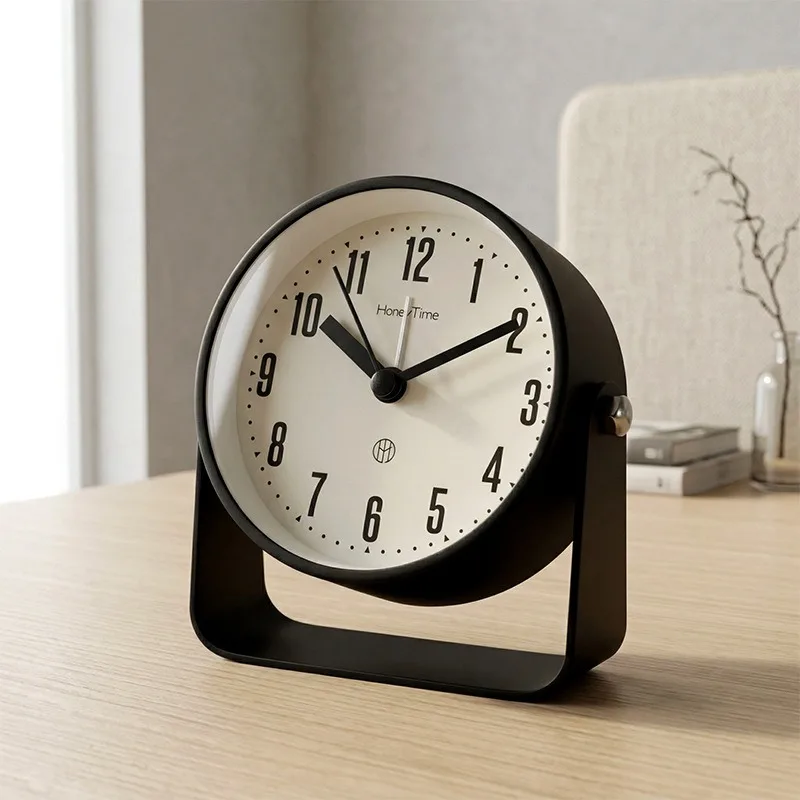 Creative with stand Metal alarm clock Students get up Wake up by the bedside Decorative Watches Silent Quartz Clock Ornaments
Creative with stand Metal alarm clock Students get up Wake up by the bedside Decorative Watches Silent Quartz Clock Ornaments