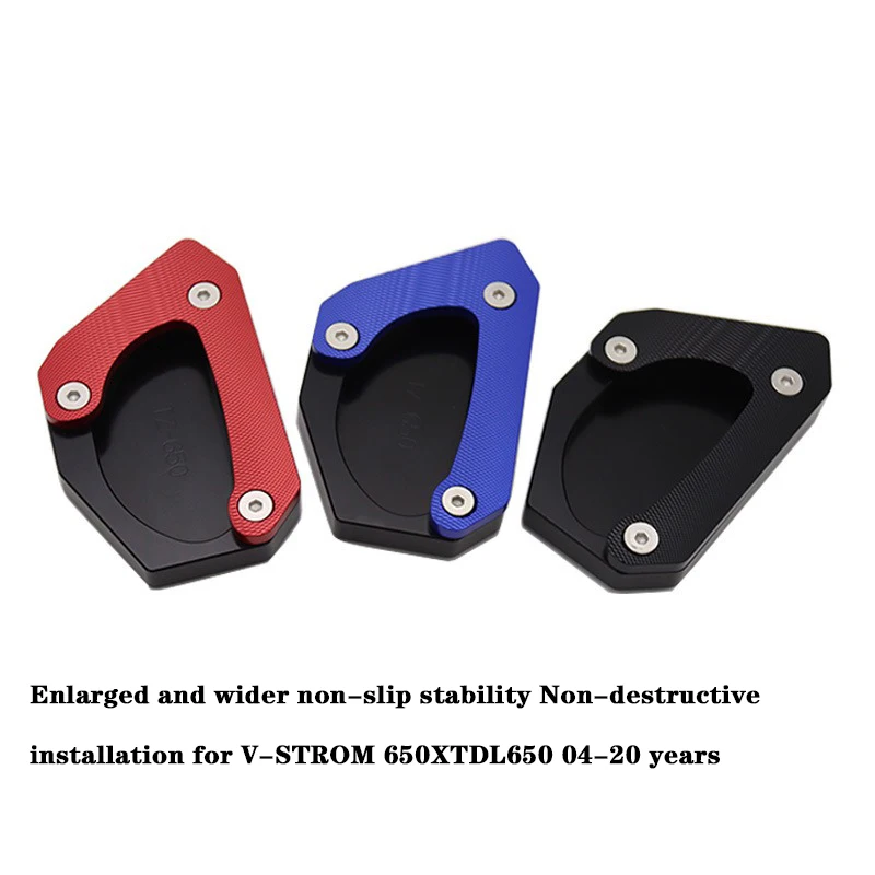 Motorcycle Bike Kickstand Extender Foot Side Stand Extension Pad Support Plate Anti-skid Enlarged Base For Suzuki V-STROM 650XT
Motorcycle Bike Kickstand Extender Foot Side Stand Extension Pad Support Plate Anti-skid Enlarged Base For Suzuki V-STROM 650XT