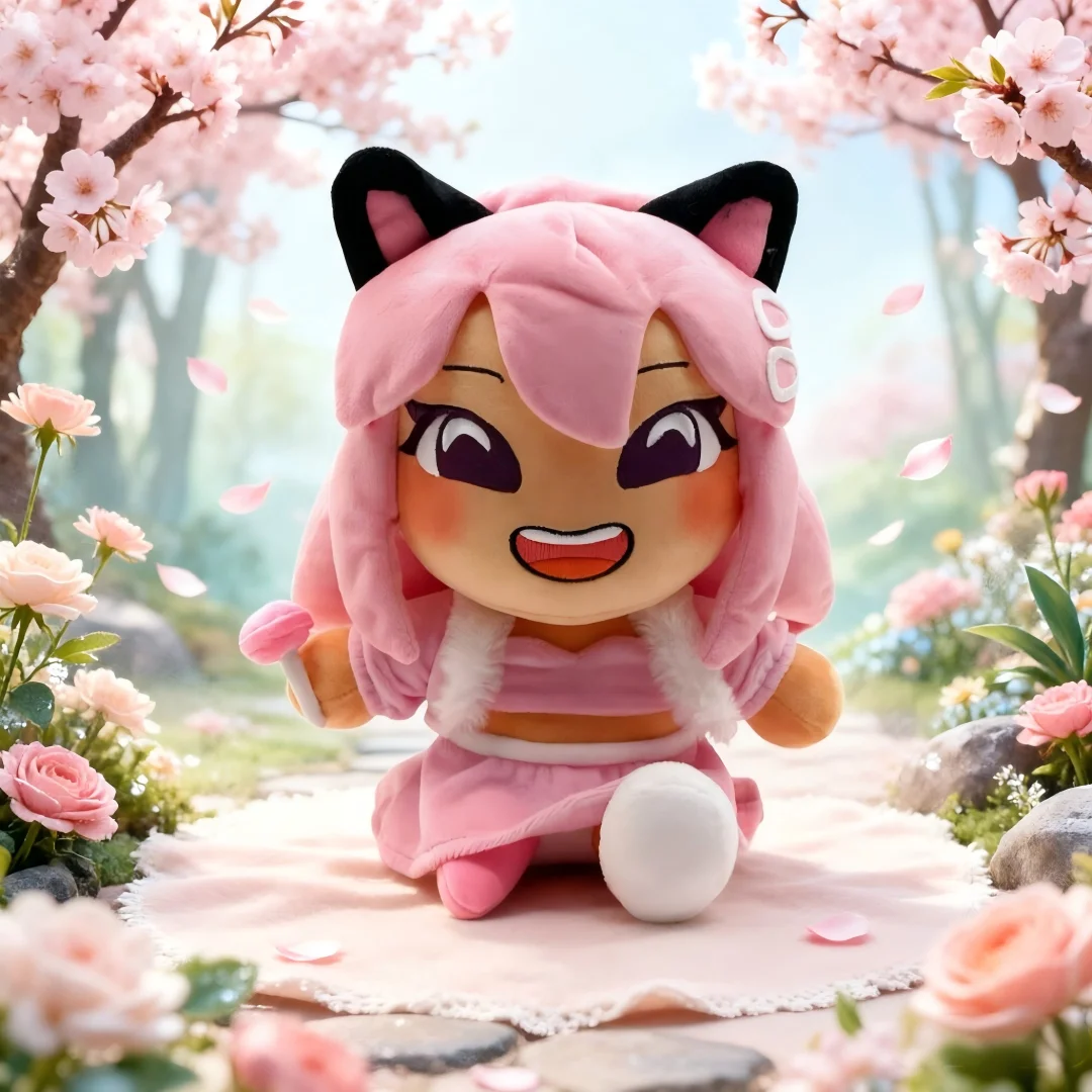 24CM Lola Princess Plush Toy Pink Hair With Black Ears Anime Style Soft Stuffed Doll For Children Birthday Gift Decor
24CM Lola Princess Plush Toy Pink Hair With Black Ears Anime Style Soft Stuffed Doll For Children Birthday Gift Decor