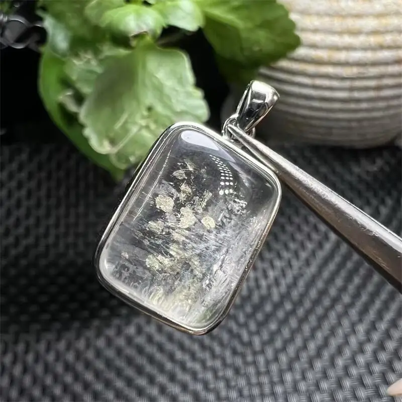 S925 Natural Pyrite Quartz Pendant Fashion Home Decoration Healing Aura Energy Ornamentation Gift 1PCS
S925 Natural Pyrite Quartz Pendant Fashion Home Decoration Healing Aura Energy Ornamentation Gift 1PCS