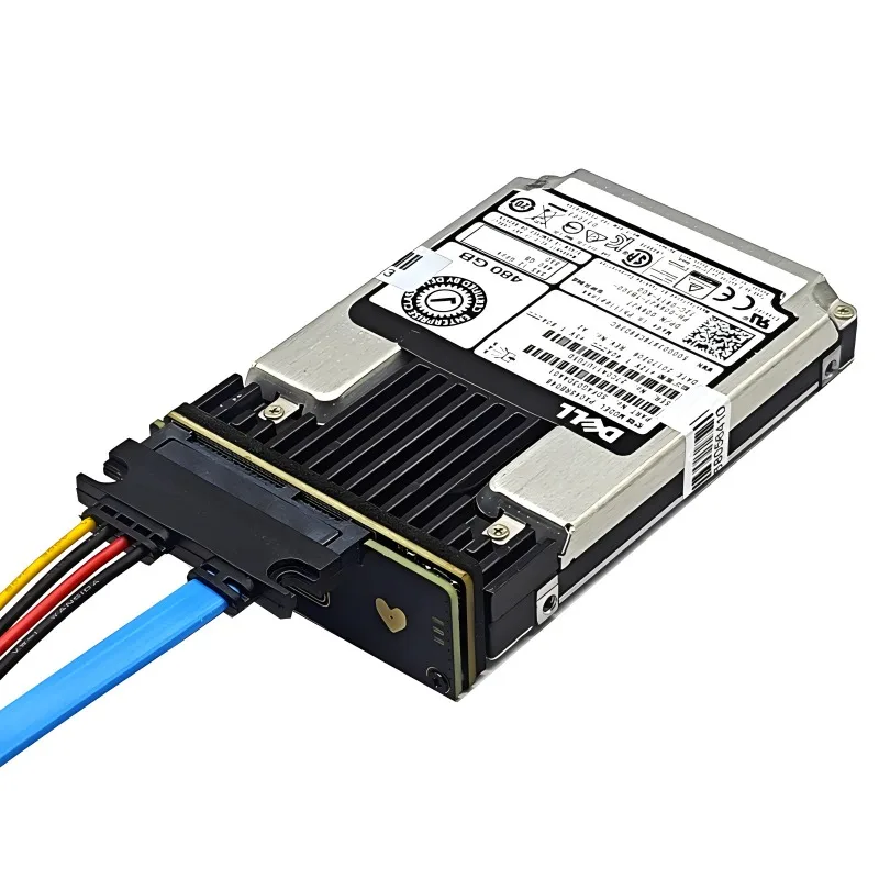 Expansion Card Riser SATA (7+15)22Pin Male to SAS 29Pin Female 6Gbps Desktop SATA to SAS Adapter Converter for 2.5" 3.5" SAS HDD