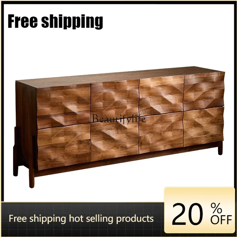 X4 parts and accessoriesNorth American black walnut solid wood eightbucket cabinet storage Nordic TV drawer cabinet
X4 parts and accessoriesNorth American black walnut solid wood eightbucket cabinet storage Nordic TV drawer cabinet