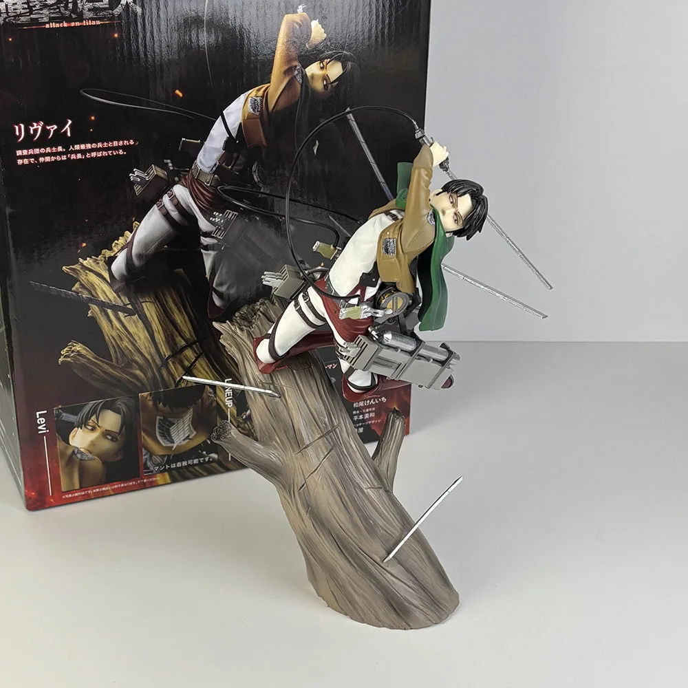 28 см Аниме Фигурка «Атака Титанов» Леви, обновленная, масштаб 1/8, коллекционная модель из ПВХ, подарок
28 см Аниме Фигурка «Атака Титанов» Леви, обновленная, масштаб 1/8, коллекционная модель из ПВХ, подарок