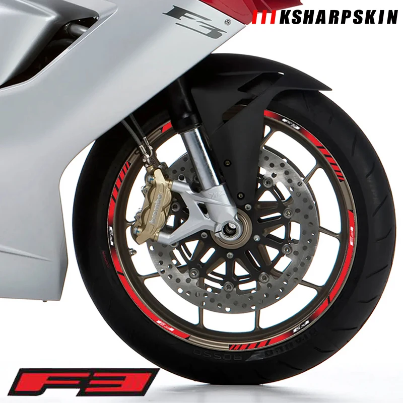 Motorcycle tire inner ring reflective stripe stickers multicolor waterproof decals for MV AGUSTA F3
Motorcycle tire inner ring reflective stripe stickers multicolor waterproof decals for MV AGUSTA F3