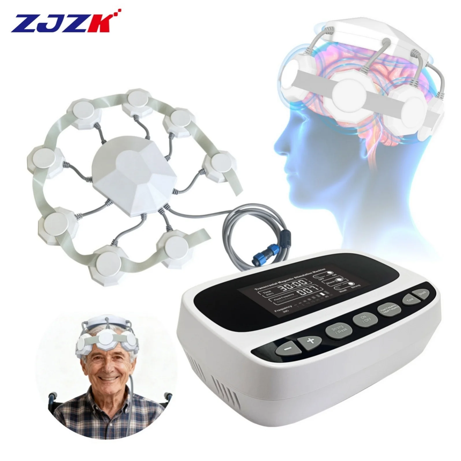 2026 ZJZK RTMS Transcranial Magnetic Stimulation Equipment 40 Hz Biomagnetic RTM Therapy Machine Stimulator Light
2026 ZJZK RTMS Transcranial Magnetic Stimulation Equipment 40 Hz Biomagnetic RTM Therapy Machine Stimulator Light