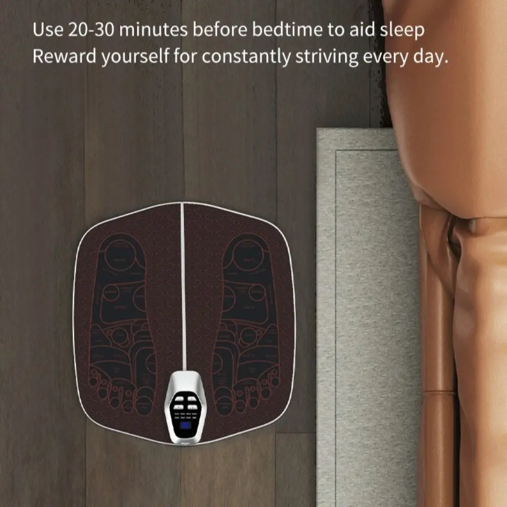 Electric EMS Foot Massager Pad with Remote Control Foldable Foot Circulation Massager Fatigue Release Relaxation Tool
Electric EMS Foot Massager Pad with Remote Control Foldable Foot Circulation Massager Fatigue Release Relaxation Tool