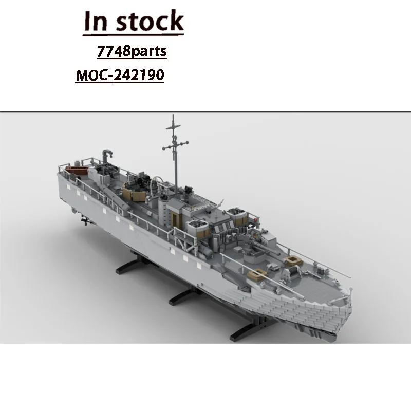 MOC-242190 Sailing Ocean Aircraft Carrier Building Block Model, 7748 Pieces, Boys' and Children's Birthday and New Year Toy Gift
MOC-242190 Sailing Ocean Aircraft Carrier Building Block Model, 7748 Pieces, Boys' and Children's Birthday and New Year Toy Gift
