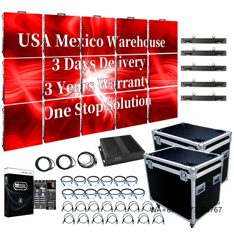 4K Indoor UHD LED P2.9 Full Color Screen Complete System Video Wall Display with HDR10 Adobe RGB 98% 3840Hz 16-Bit
4K Indoor UHD LED P2.9 Full Color Screen Complete System Video Wall Display with HDR10 Adobe RGB 98% 3840Hz 16-Bit