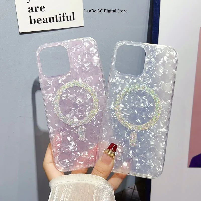 Magsafe gradient flashing glitter phone case suitable for iPhone 16 15 14 11 12 13 Pro Max Plus soft shock-absorbing case
Magsafe gradient flashing glitter phone case suitable for iPhone 16 15 14 11 12 13 Pro Max Plus soft shock-absorbing case