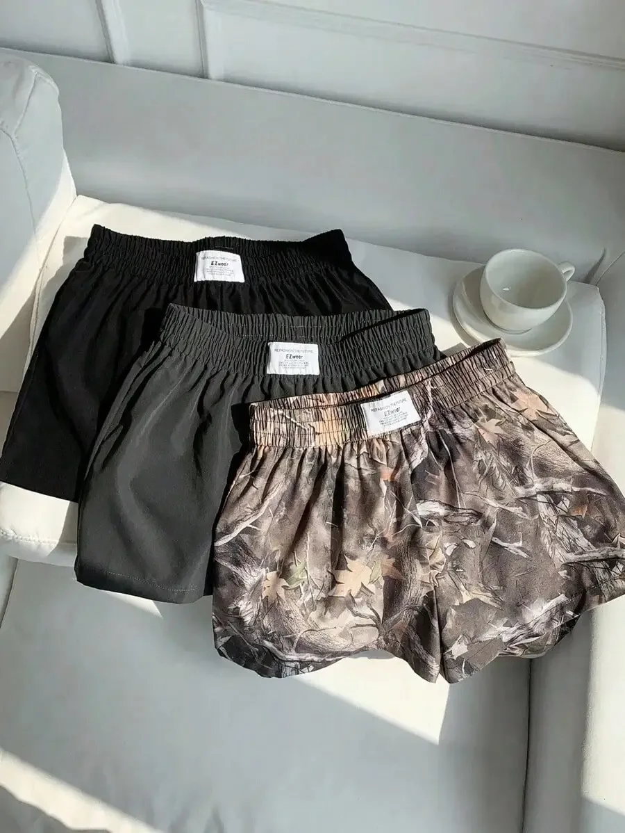 3pcs Comfortable Women's Short Length Casual Shorts In Woven Fabric For Everyday Looks Shorts Pack Camo Print Shorts
3pcs Comfortable Women's Short Length Casual Shorts In Woven Fabric For Everyday Looks Shorts Pack Camo Print Shorts