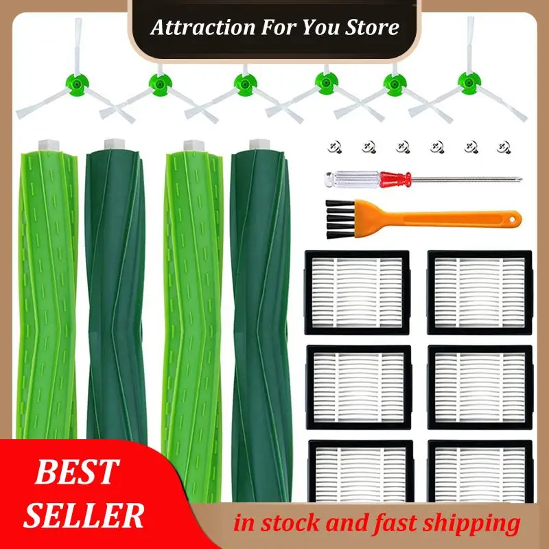 Hot Selling 2X Replacement Parts For Irobot Roomba E, I, & J Series I7 I7+ I2 I3 I3+ I4 I4+ I6 I6+ I8 I8+/Plus J7 J7+ E5 E6 E7
Hot Selling 2X Replacement Parts For Irobot Roomba E, I, & J Series I7 I7+ I2 I3 I3+ I4 I4+ I6 I6+ I8 I8+/Plus J7 J7+ E5 E6 E7