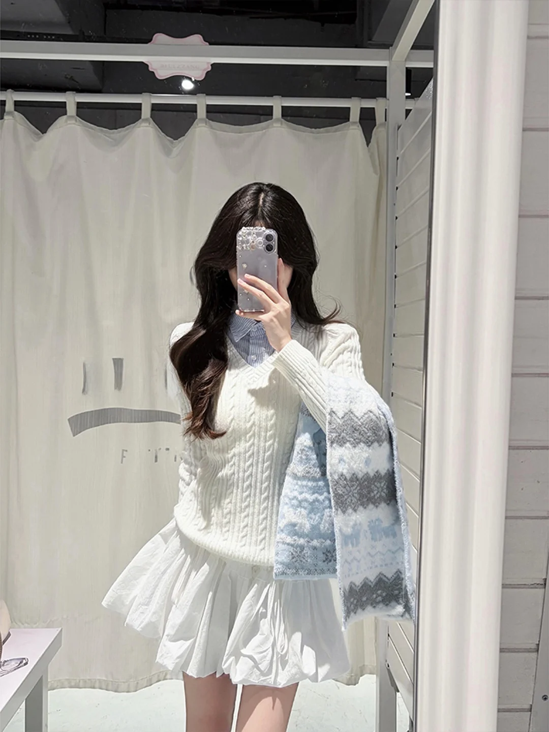 Chic American College Style Neck Twisted Knitwear Women's Autumn Winter Slimming Top Fashionable Belted Two-Piece Look
Chic American College Style Neck Twisted Knitwear Women's Autumn Winter Slimming Top Fashionable Belted Two-Piece Look