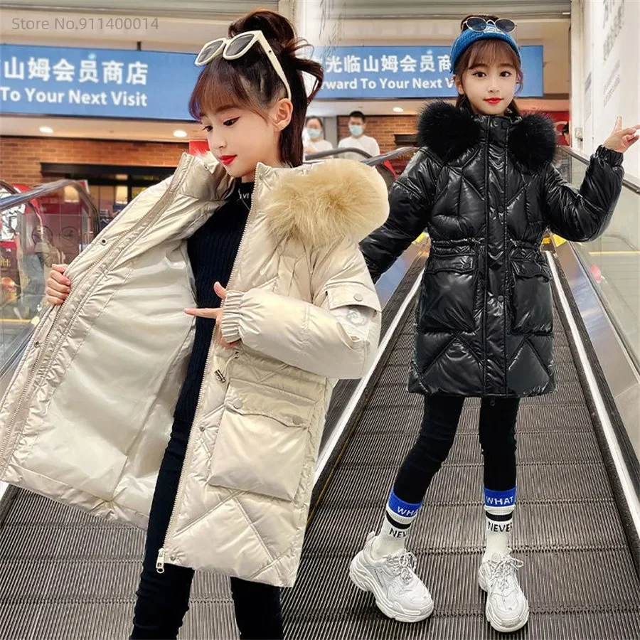 2023 New Children Girl Jacket Thick Winter Warm Coat Fashion Parka Hooded Outerwear Clothes for Kids Girls Clothing 12 14 Years
2023 New Children Girl Jacket Thick Winter Warm Coat Fashion Parka Hooded Outerwear Clothes for Kids Girls Clothing 12 14 Years