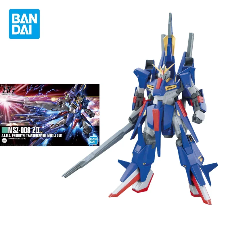 Оригинальный комплект модели Bandai Gundam, аниме-фигурка HGUC 1/144 MSZ-008 ZII, экшн-фигурки, коллекционные украшения, игрушки, подарки для детей
Оригинальный комплект модели Bandai Gundam, аниме-фигурка HGUC 1/144 MSZ-008 ZII, экшн-фигурки, коллекционные украшения, игрушки, подарки для детей