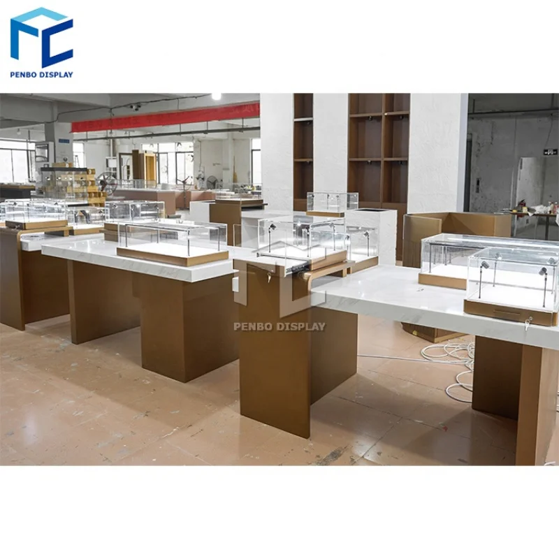 2025customized. jewelry shop furniture stainless steel jewelry display table modern jewelry glass display showcase with LED
2025customized. jewelry shop furniture stainless steel jewelry display table modern jewelry glass display showcase with LED